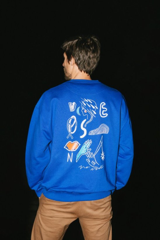 Mikina PO VODĚ - Velikost: XL