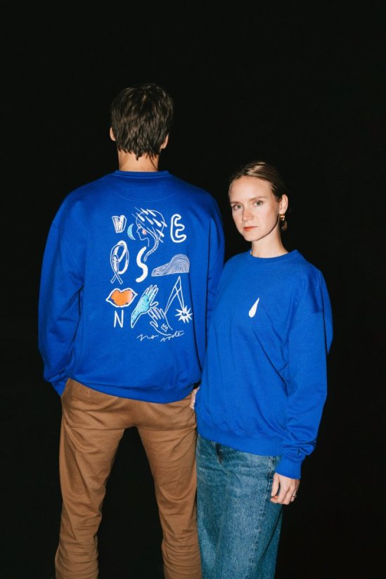 Mikina PO VODĚ - Velikost: XL