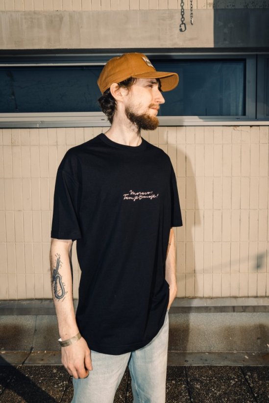 Tričko MORAVO pánské - Velikost: Béžové M